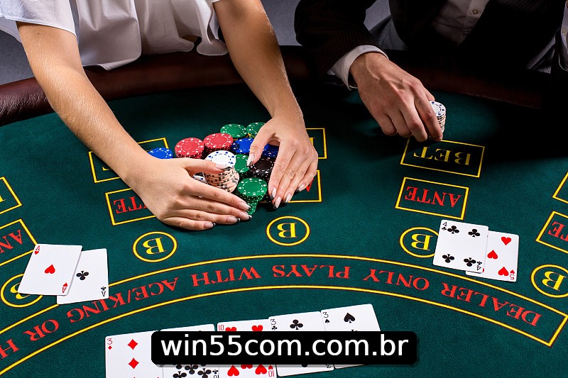 Mesa de Blackjack win55