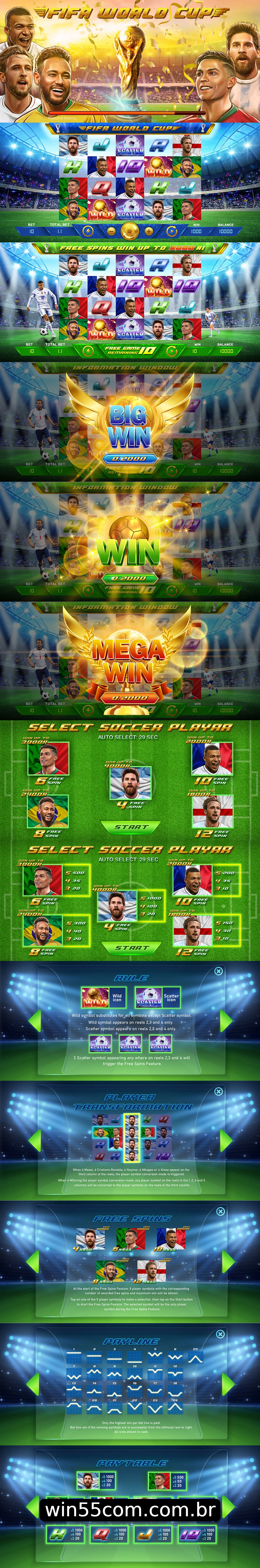 Apostas de Futebol win55